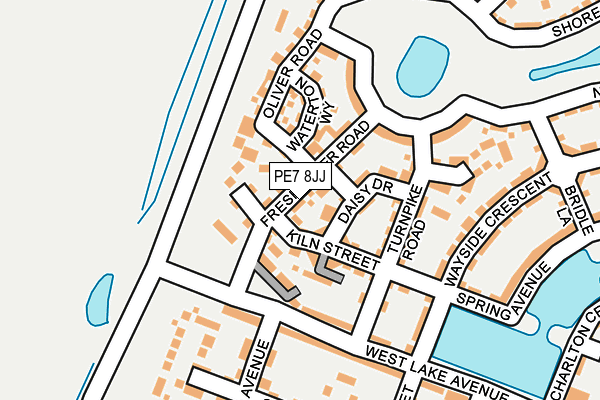 PE7 8JJ map - OS OpenMap – Local (Ordnance Survey) PE7 8JJ map - OS OpenMap – Local (Ordnance Survey)