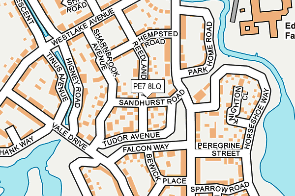 PE7 8LQ map - OS OpenMap – Local (Ordnance Survey) PE7 8LQ map - OS OpenMap – Local (Ordnance Survey)