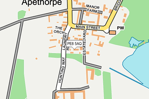 PE8 5AQ map - OS OpenMap – Local (Ordnance Survey) PE8 5AQ map - OS OpenMap – Local (Ordnance Survey)