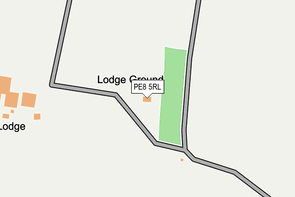 PE8 5RL map - OS OpenMap – Local (Ordnance Survey) PE8 5RL map - OS OpenMap – Local (Ordnance Survey)