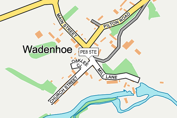 PE8 5TE map - OS OpenMap – Local (Ordnance Survey) PE8 5TE map - OS OpenMap – Local (Ordnance Survey)