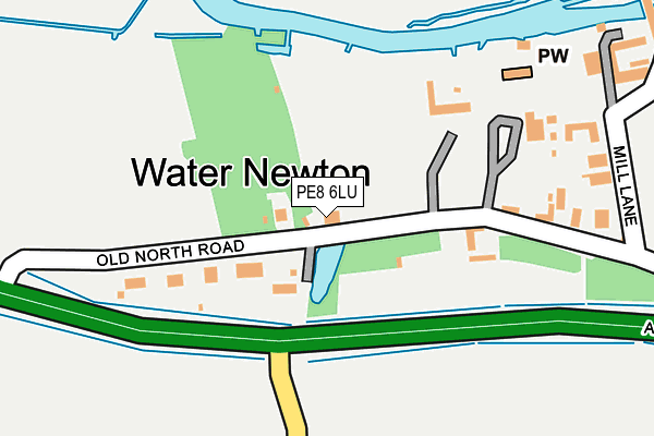 PE8 6LU map - OS OpenMap – Local (Ordnance Survey) PE8 6LU map - OS OpenMap – Local (Ordnance Survey)
