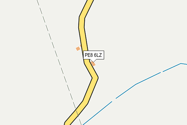 PE8 6LZ map - OS OpenMap – Local (Ordnance Survey) PE8 6LZ map - OS OpenMap – Local (Ordnance Survey)