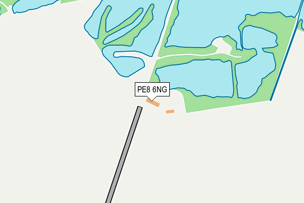PE8 6NG map - OS OpenMap – Local (Ordnance Survey) PE8 6NG map - OS OpenMap – Local (Ordnance Survey)