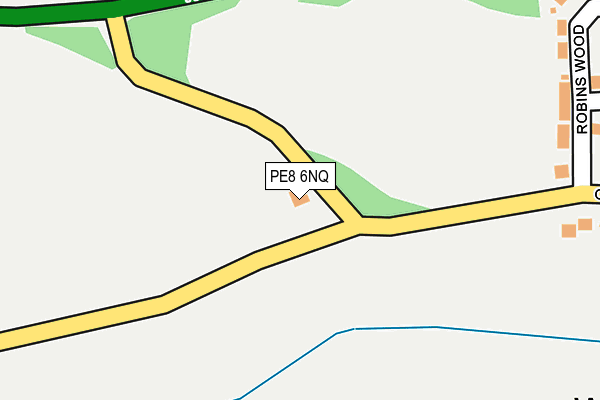 PE8 6NQ map - OS OpenMap – Local (Ordnance Survey) PE8 6NQ map - OS OpenMap – Local (Ordnance Survey)