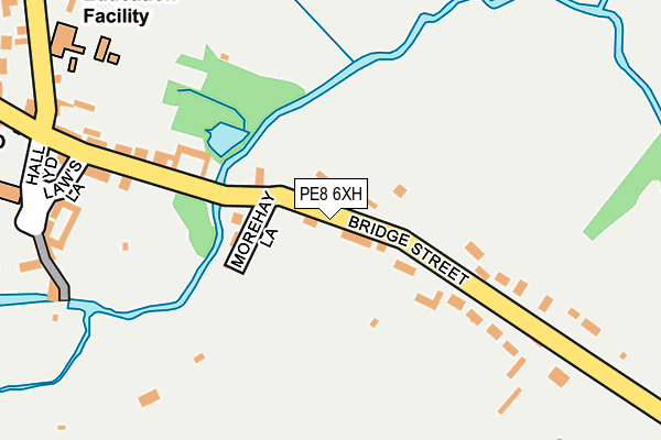 PE8 6XH map - OS OpenMap – Local (Ordnance Survey)