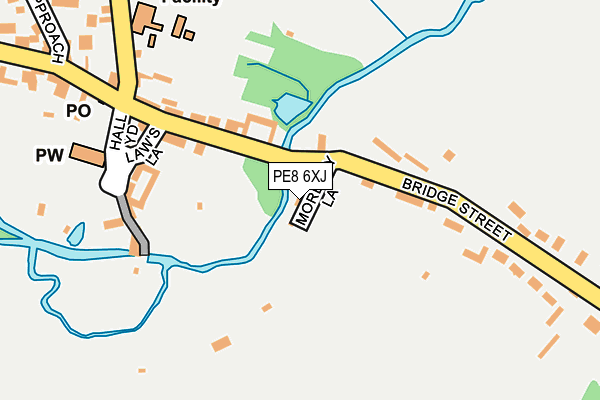 PE8 6XJ map - OS OpenMap – Local (Ordnance Survey) PE8 6XJ map - OS OpenMap – Local (Ordnance Survey)