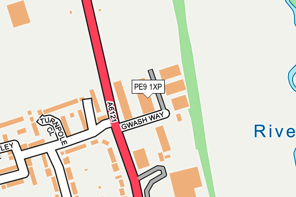 PE9 1XP map - OS OpenMap – Local (Ordnance Survey) PE9 1XP map - OS OpenMap – Local (Ordnance Survey)