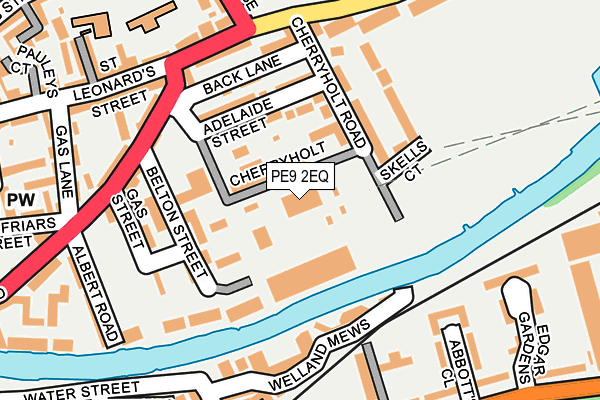 PE9 2EQ map - OS OpenMap – Local (Ordnance Survey) PE9 2EQ map - OS OpenMap – Local (Ordnance Survey)