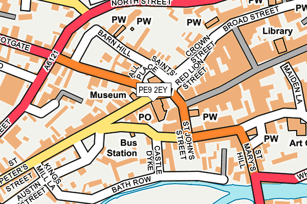 PE9 2EY map - OS OpenMap – Local (Ordnance Survey) PE9 2EY map - OS OpenMap – Local (Ordnance Survey)