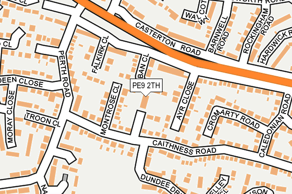 PE9 2TH map - OS OpenMap – Local (Ordnance Survey) PE9 2TH map - OS OpenMap – Local (Ordnance Survey)