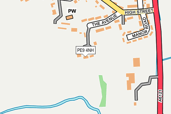 PE9 4NH map - OS OpenMap – Local (Ordnance Survey) PE9 4NH map - OS OpenMap – Local (Ordnance Survey)