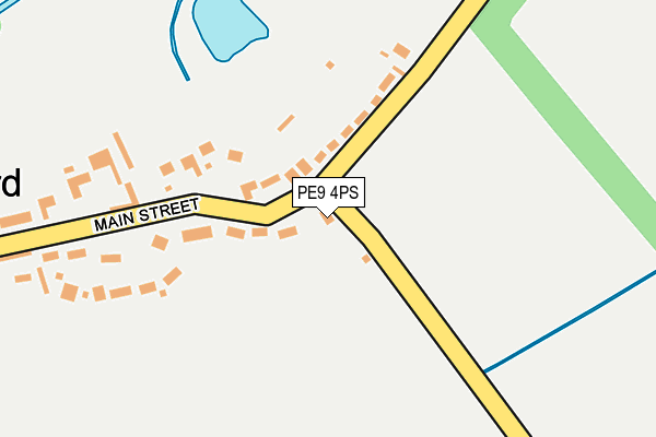 PE9 4PS map - OS OpenMap – Local (Ordnance Survey) PE9 4PS map - OS OpenMap – Local (Ordnance Survey)