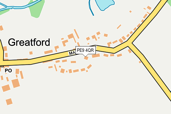 PE9 4QR map - OS OpenMap – Local (Ordnance Survey) PE9 4QR map - OS OpenMap – Local (Ordnance Survey)