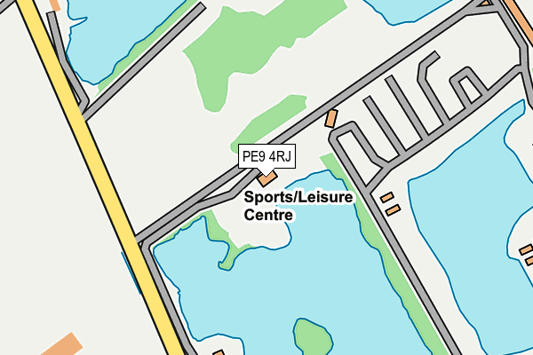 PE9 4RJ map - OS OpenMap – Local (Ordnance Survey) PE9 4RJ map - OS OpenMap – Local (Ordnance Survey)