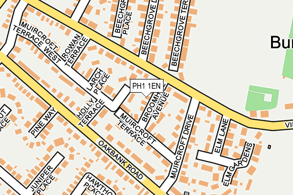 PH1 1EN map - OS OpenMap – Local (Ordnance Survey) PH1 1EN map - OS OpenMap – Local (Ordnance Survey)