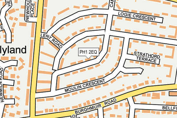 PH1 2EQ map - OS OpenMap – Local (Ordnance Survey) PH1 2EQ map - OS OpenMap – Local (Ordnance Survey)