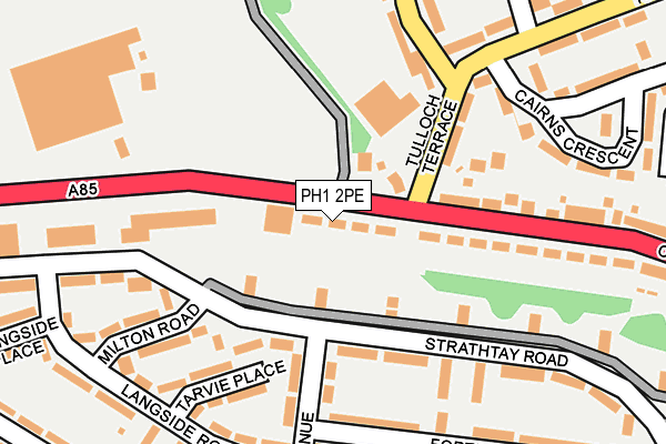 PH1 2PE map - OS OpenMap – Local (Ordnance Survey) PH1 2PE map - OS OpenMap – Local (Ordnance Survey)