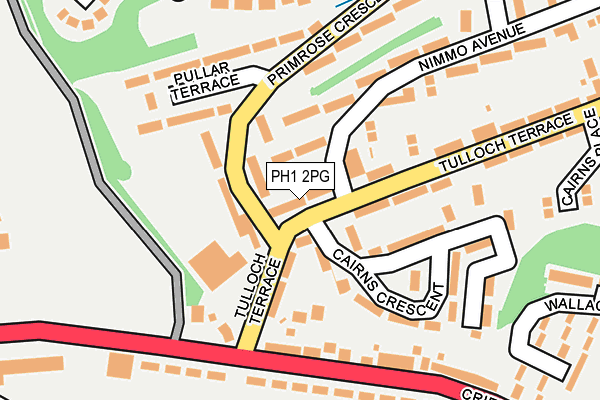 PH1 2PG map - OS OpenMap – Local (Ordnance Survey) PH1 2PG map - OS OpenMap – Local (Ordnance Survey)