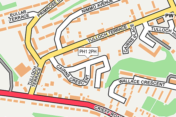 PH1 2PH map - OS OpenMap – Local (Ordnance Survey) PH1 2PH map - OS OpenMap – Local (Ordnance Survey)