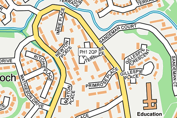 PH1 2QP map - OS OpenMap – Local (Ordnance Survey) PH1 2QP map - OS OpenMap – Local (Ordnance Survey)