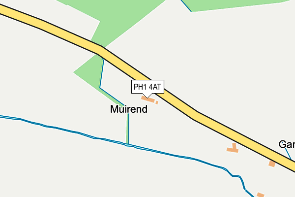 PH1 4AT map - OS OpenMap – Local (Ordnance Survey) PH1 4AT map - OS OpenMap – Local (Ordnance Survey)