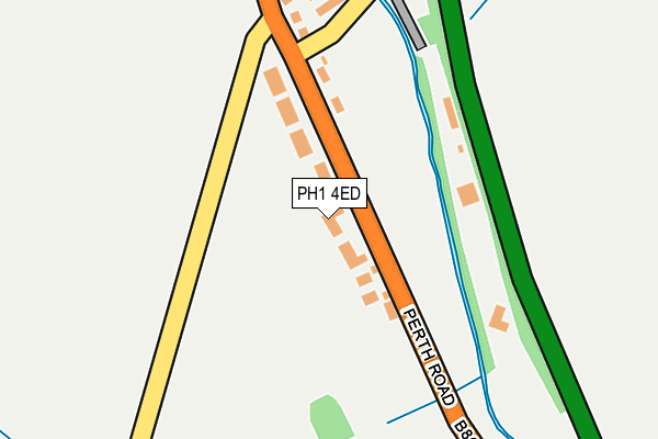 PH1 4ED map - OS OpenMap – Local (Ordnance Survey) PH1 4ED map - OS OpenMap – Local (Ordnance Survey)