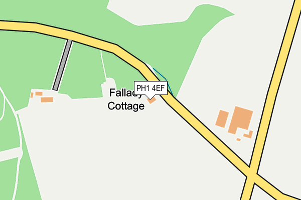 PH1 4EF map - OS OpenMap – Local (Ordnance Survey) PH1 4EF map - OS OpenMap – Local (Ordnance Survey)