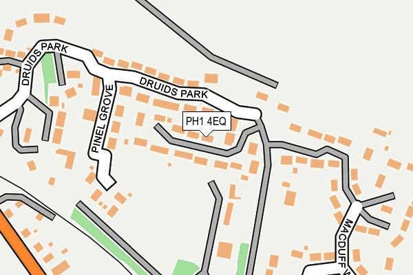 PH1 4EQ map - OS OpenMap – Local (Ordnance Survey)