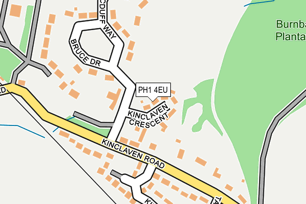 PH1 4EU map - OS OpenMap – Local (Ordnance Survey) PH1 4EU map - OS OpenMap – Local (Ordnance Survey)