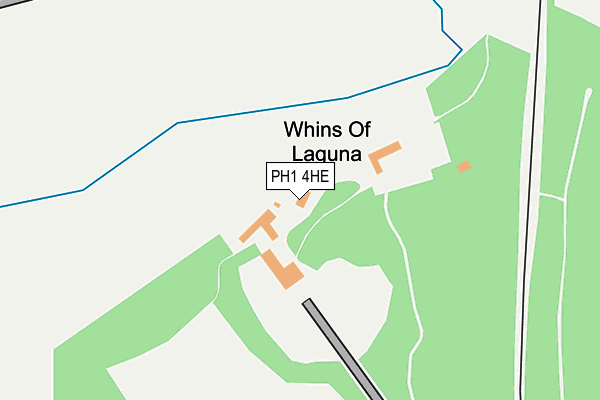 PH1 4HE map - OS OpenMap – Local (Ordnance Survey) PH1 4HE map - OS OpenMap – Local (Ordnance Survey)