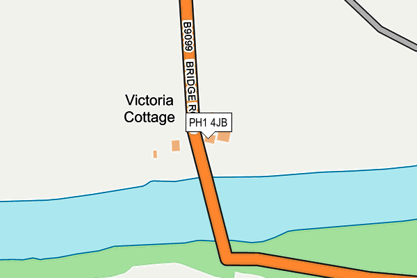PH1 4JB map - OS OpenMap – Local (Ordnance Survey) PH1 4JB map - OS OpenMap – Local (Ordnance Survey)