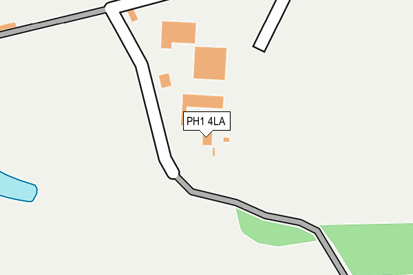 PH1 4LA map - OS OpenMap – Local (Ordnance Survey) PH1 4LA map - OS OpenMap – Local (Ordnance Survey)