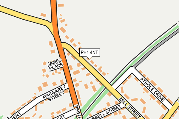 PH1 4NT map - OS OpenMap – Local (Ordnance Survey) PH1 4NT map - OS OpenMap – Local (Ordnance Survey)