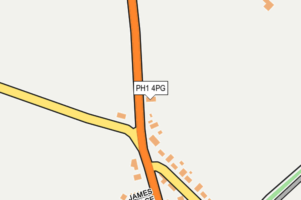 PH1 4PG map - OS OpenMap – Local (Ordnance Survey) PH1 4PG map - OS OpenMap – Local (Ordnance Survey)