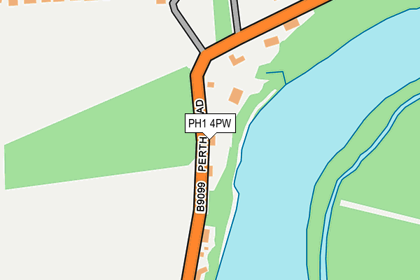 PH1 4PW map - OS OpenMap – Local (Ordnance Survey) PH1 4PW map - OS OpenMap – Local (Ordnance Survey)