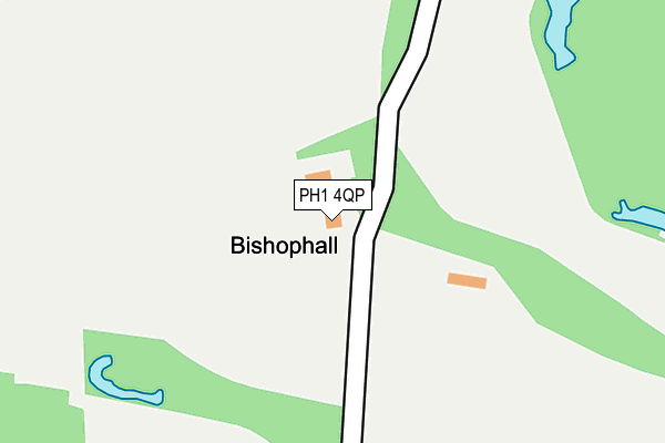 PH1 4QP map - OS OpenMap – Local (Ordnance Survey) PH1 4QP map - OS OpenMap – Local (Ordnance Survey)