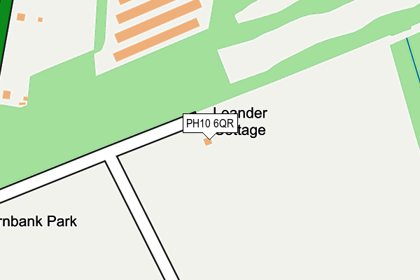 PH10 6QR map - OS OpenMap – Local (Ordnance Survey)
