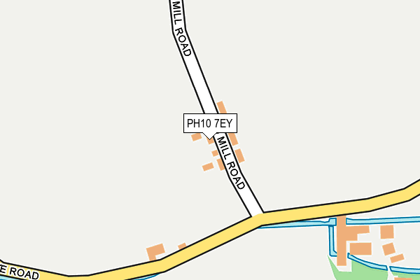 PH10 7EY map - OS OpenMap – Local (Ordnance Survey) PH10 7EY map - OS OpenMap – Local (Ordnance Survey)