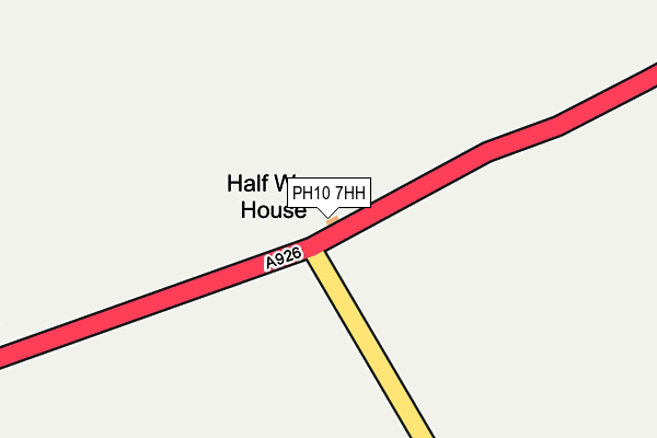PH10 7HH map - OS OpenMap – Local (Ordnance Survey) PH10 7HH map - OS OpenMap – Local (Ordnance Survey)