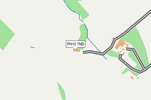 PH10 7NB map - OS OpenMap – Local (Ordnance Survey) PH10 7NB map - OS OpenMap – Local (Ordnance Survey)
