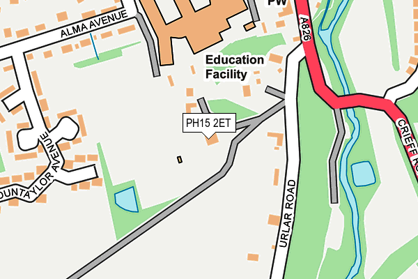 PH15 2ET map - OS OpenMap – Local (Ordnance Survey) PH15 2ET map - OS OpenMap – Local (Ordnance Survey)