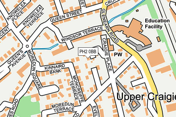 PH2 0BB map - OS OpenMap – Local (Ordnance Survey) PH2 0BB map - OS OpenMap – Local (Ordnance Survey)