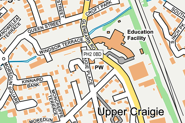 PH2 0BD map - OS OpenMap – Local (Ordnance Survey) PH2 0BD map - OS OpenMap – Local (Ordnance Survey)