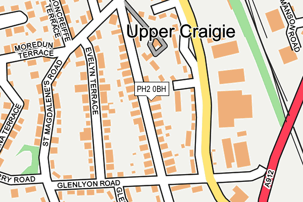 PH2 0BH map - OS OpenMap – Local (Ordnance Survey) PH2 0BH map - OS OpenMap – Local (Ordnance Survey)
