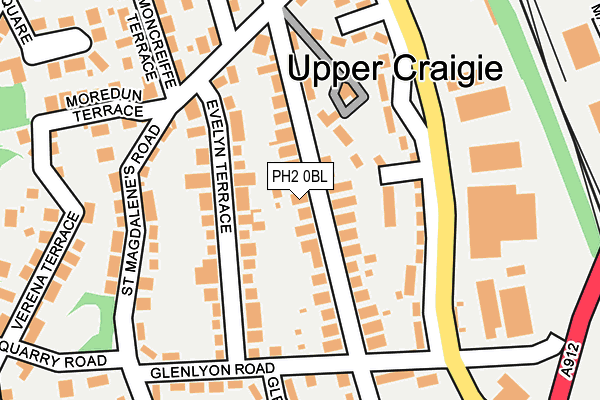 PH2 0BL map - OS OpenMap – Local (Ordnance Survey) PH2 0BL map - OS OpenMap – Local (Ordnance Survey)