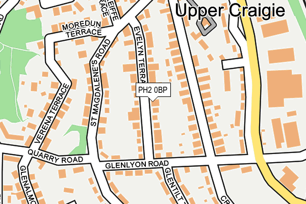 PH2 0BP map - OS OpenMap – Local (Ordnance Survey) PH2 0BP map - OS OpenMap – Local (Ordnance Survey)