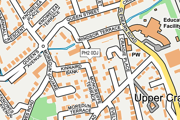 PH2 0DJ map - OS OpenMap – Local (Ordnance Survey) PH2 0DJ map - OS OpenMap – Local (Ordnance Survey)
