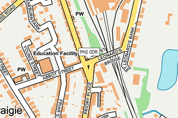 PH2 0DR map - OS OpenMap – Local (Ordnance Survey) PH2 0DR map - OS OpenMap – Local (Ordnance Survey)
