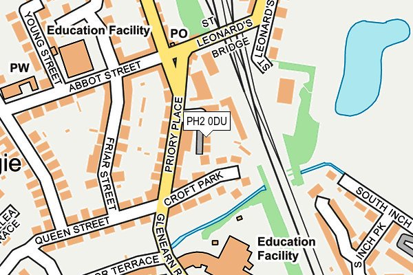 PH2 0DU map - OS OpenMap – Local (Ordnance Survey) PH2 0DU map - OS OpenMap – Local (Ordnance Survey)